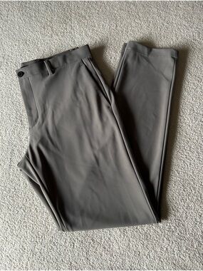Theory Men's Dress Pants in Taupe Gray
